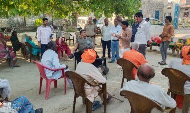 मंडलायुक्त विवेक का वृद्धाश्रम दौरा: सेवा और संवेदनशीलता का अनोखा उदाहरण