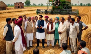 भूसा मशीनों से फसलों पर मंडराया खतरा, किसानों में आक्रोश – प्रशासन ने दिए कार्रवाई के आदेश