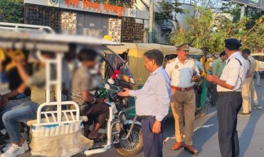 गोरखपुर में यातायात पुलिस का बड़ा एक्शन! हजारों वाहन चेक, सैकड़ों का चालान – नियम तोड़ने वालों की खैर नहीं!