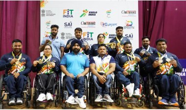 खेलो इंडिया पैरा गेम्स 2025: SAI गांधीनगर के पावरलिफ्टर्स ने जीते 10 पदक, 7 राष्ट्रीय रिकॉर्ड ध्वस्त!