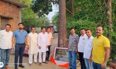 गगहा के भरवलिया टोले में सीसी रोड का लोकार्पण, ग्रामीणों को मिला विकास का उपहार