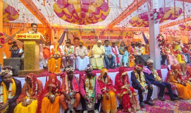 बड़हलगंज में 25 जोड़ों ने रचाई नई ज़िंदगी की शुरुआत – जन सेवा संस्था ने रच दिया सामाजिक सौहार्द का प्रेरणादायक इतिहास!