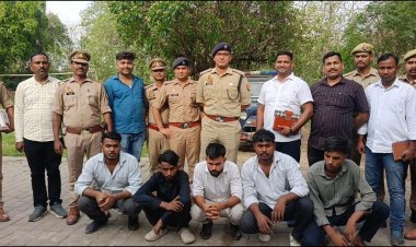24 घंटे में खुलासा: 25 लाख के जेवर लूटकांड की गूंज पर चला पुलिस का कहर, पांच शातिर लुटेरे दबोचे गए
