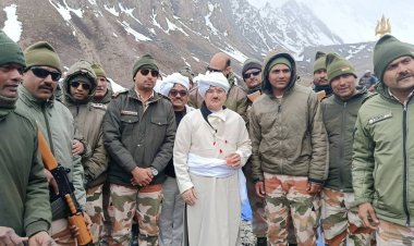 आदि कैलाश और ओम पर्वत की पुण्यभूमि पर पहुंचे जेपी नड्डा, वीर सैनिकों को किया नमन, देशवासियों की सुख-शांति के लिए की प्रार्थना