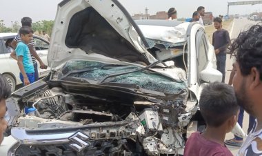 NH-24 पर दर्दनाक हादसा: एक ही गांव के तीन युवकों की मौके पर मौत, चौथा युवक गंभीर – एक दिन पहले ही हुई थी सगाई