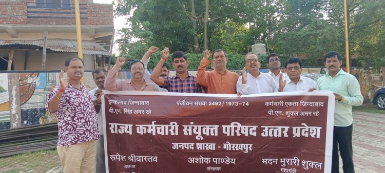 सिंचाई विभाग के 410 पद खत्म करने पर बिफरे कर्मचारी, परिषद ने सरकार को बताया 'हिटलरशाही', काली पट्टी बांधकर विरोध का एलान