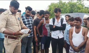 सड़क पार करते वक्त हुआ भीषण हादसा, अज्ञात वाहन ने ली महिला की जान – गगहा क्षेत्र में पसरा मातम