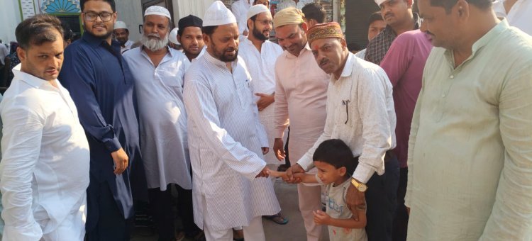 भाईचारे की मिसाल बनी बकरीद: कुर्बानी, मुबारकबाद और अमन का पैगाम लेकर बड़हलगंज में शांतिपूर्वक सम्पन्न हुआ पर्व