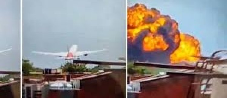 अहमदाबाद में हुआ भारत का सबसे भयानक विमान हादसा, 242 में से 241 की मौत — देशभर में मातम का माहौल