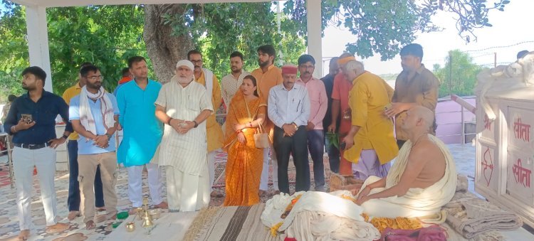 पवहारी महाराज के गद्दी पर 'छाया कुंज' का भव्य लोकार्पण: जनसेवा व श्रद्धा का संगम