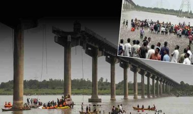 चार दशक पुराना गंभीरा ब्रिज बना मौत का रास्ता, नदी में समाईं गाड़ियाँ – परिजनों की आँखें टिकी हैं एक चमत्कार पर