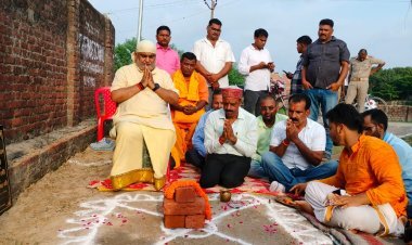 बड़हलगंज को मिली जल-सुख की सौगात — पम्प हाउस शिलान्यास से खुलेगा विकास का नया अध्याय