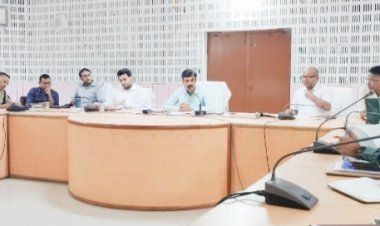 बाढ़ प्रभावित क्षेत्रों में अधिकारियों को लगातार निरीक्षण के निर्देश: जिलाधिकारी बलिया