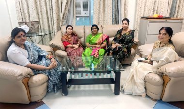 यूपी महिला आयोग की सदस्य डॉ. प्रियंका मौर्य ने की अध्यक्ष के साथ अहम बैठक, महिलाओं की सुरक्षा और आत्मनिर्भरता पर हुई चर्चा