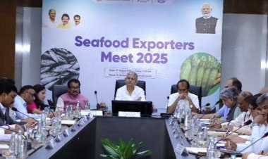 समुद्री खाद्य निर्यातकों की बड़ी बैठक: भारत ने तय की वैश्विक बाज़ार में नई छलांग की रणनीति