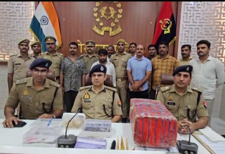 गांजा तस्करी और चोरी में लिप्त दो शातिर गिरफ्तार, 31 लाख के आभूषण, नगदी और 45 किलो गांजा बरामद