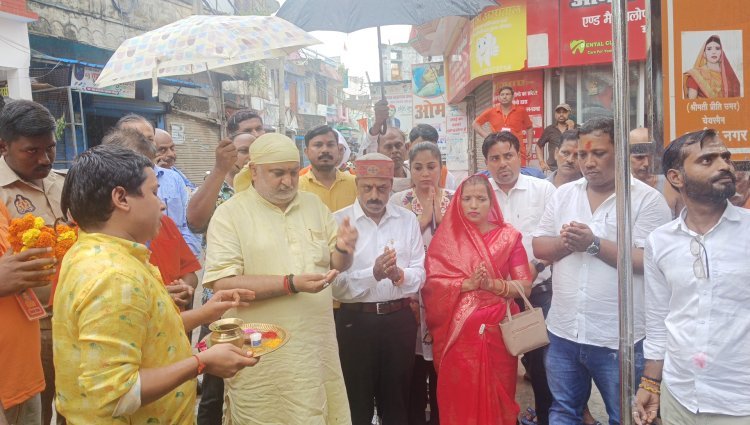 बाबा जलेश्वरनाथ मंदिर का बनेगा भव्य प्रवेश द्वार
