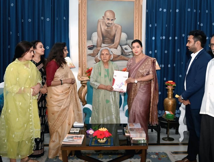 राजभवन लखनऊ में डॉ. प्रियंका मौर्य की राज्यपाल आनंदीबेन पटेल से भेंट – महिला सशक्तिकरण पर सार्थक संवाद
