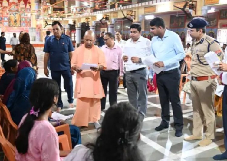 सीएम योगी आदित्यनाथ का जनता दर्शन, अवैध कब्जों पर सख्ती और हर समस्या का त्वरित समाधान का आश्वासन