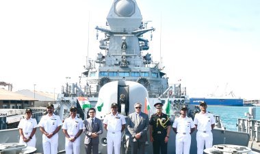 भारतीय नौसेना के युद्धपोत तमाल और सूरत जेद्दा से रवाना, सऊदी नौसेना के साथ साझा किया अनुभव