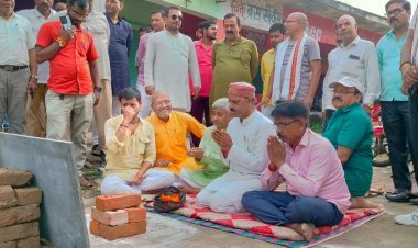 अम्बे टॉकीज से जाईपार तक बनेगा स्लैबयुक्त आरसीसी नाला  अब नहीं होगी जलभराव की समस्या, नगर के विकास को मिली नई गति