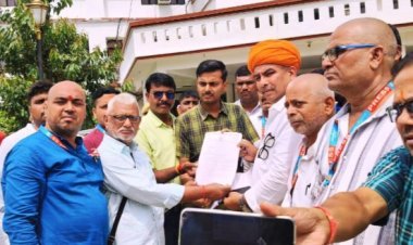 ग्रामीण पत्रकार एसोसिएशन ने पत्रकारों के हितों को लेकर मुख्यमंत्री को संबोधित ज्ञापन सौंपा