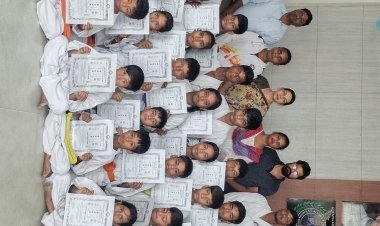 गोरखपुर:- संत आलवार पब्लिक स्कूल में कराटे बेल्ट परीक्षा  65 प्रतिभागियों ने दिखाया दमखम, ज्ञानदीप ग्लोबल फाउंडेशन के बच्चों का रहा शानदार प्रदर्शन