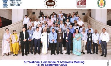 राष्ट्रीय अभिलेखपाल समिति की स्वर्ण जयंती बैठक: अभिलेखीय धरोहर और तकनीकी प्रगति का संगम