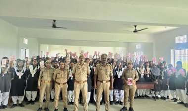 आजमगढ़ में महिलाओं की सुरक्षा और सशक्तिकरण के लिए 'मिशन शक्ति फेज 5.0' का भव्य अभियान