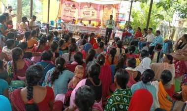 घोड़ागांव में पोषण माह की गूंज: जागरूकता और सहभागिता का उत्सव