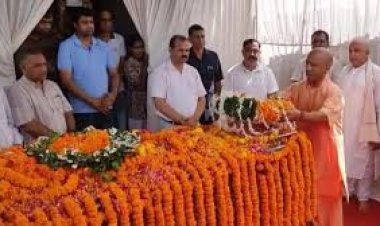 मुख्यमंत्री योगी ने प्रो. यू. पी. सिंह को दी भावभीनी श्रद्धांजलि, शिक्षा जगत में उनके योगदान को याद किया