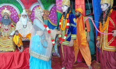 गंभीरपुर में गूंजा जय श्रीराम: राम ने तोड़ा शिवधनुष, सीता स्वयंवर में दिखा आस्था और कला का भव्य संगम