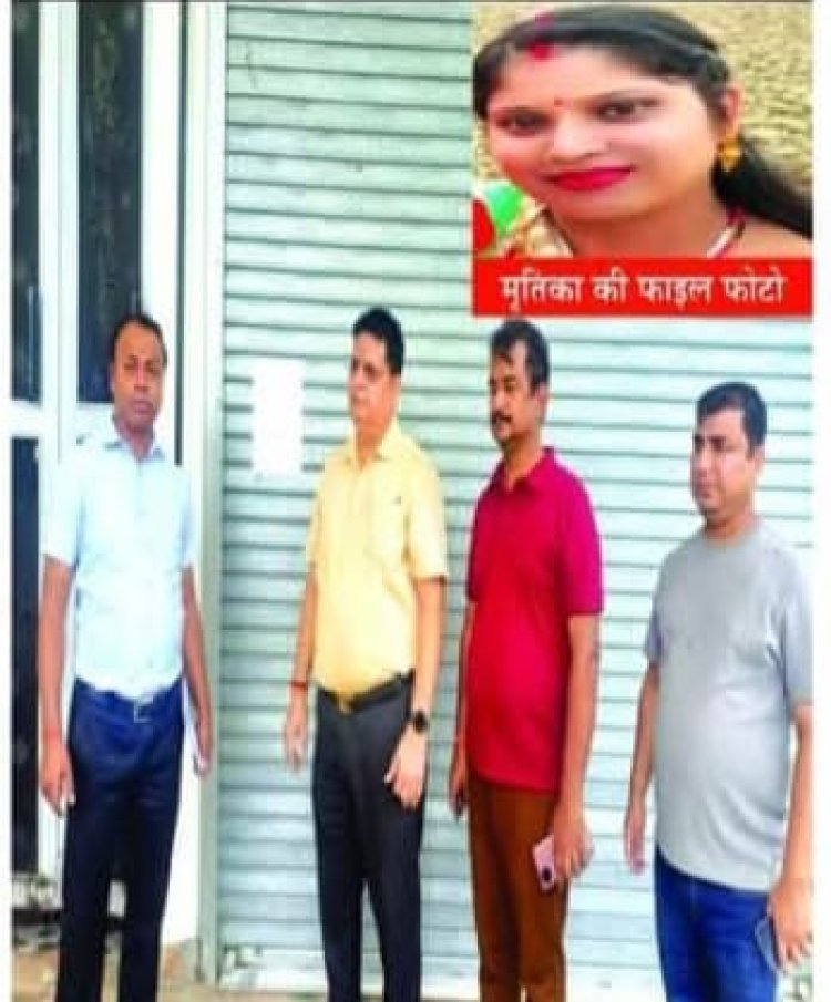 गोरखपुर जिले अन्तर्गत गगहा थाने क्षेत्र में प्रसूता की मौत के बाद अस्पताल बन्द