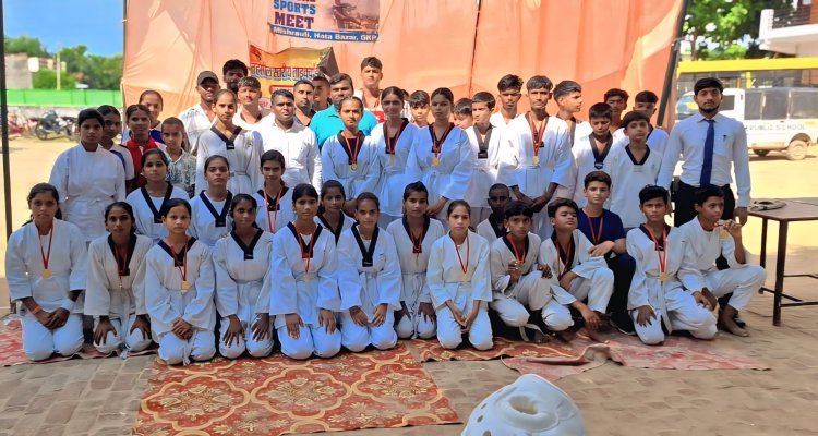 तहसील स्तरीय ताइक्वांडो प्रतियोगिता क्वाण्टम पब्लिक स्कूल में ताइक्वांडो प्रतियोगिता का भव्य आयोजन