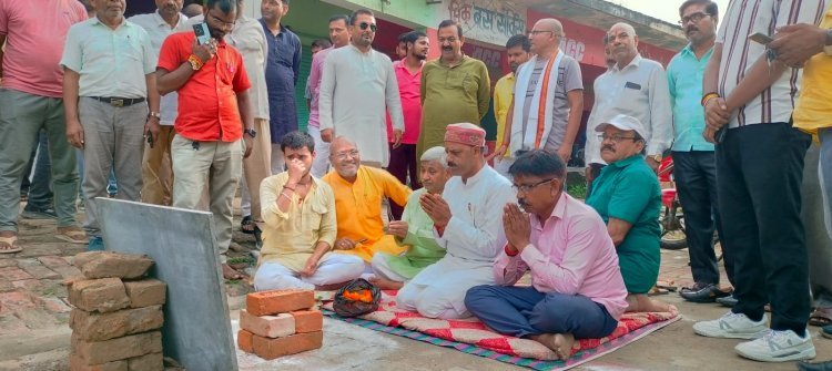 अम्बे टॉकीज से जाईपार तक बनेगा स्लैबयुक्त आरसीसी नाला अब नहीं होगी जलभराव की समस्या, नगर के विकास को मिली नई गति