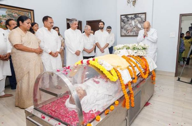 पूर्व सांसद और वरिष्ठ नेता विजय कुमार मल्होत्रा के निधन पर गृह मंत्री अमित शाह ने व्यक्त किया गहरा शोक