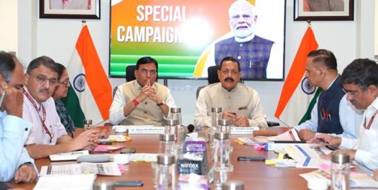विशेष अभियान 5.0 की पहली समीक्षा बैठक: मंत्रियों ने स्वच्छता व दक्षता को जन आंदोलन बनाने का किया आह्वान