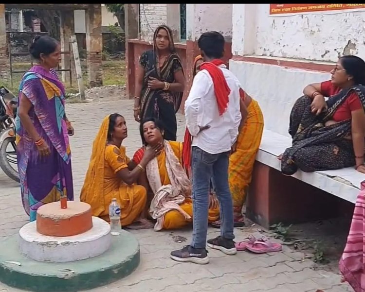 अचेतावस्था में नवयुवती को लेकर परिजन अस्पताल पहुंचे, डॉक्टर ने मृत घोषित किया गले में फंदे का निशान