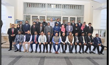 कार्मिक, लोक शिकायत एवं पेंशन राज्य मंत्री माननीय डॉ. जितेंद्र सिंह ने मालदीव के शहरी, स्थानीय सरकार एवं लोक निर्माण राज्य मंत्री श्री अहमद सलीम के नेतृत्व वाले 30 सदस्यीय प्रतिनिधिमंडल के साथ बातचीत की