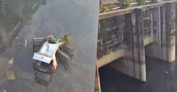 लखीमपुर में दिल दहला देने वाला हादसा: शारदा नहर में डूबी कार, बंद गेट में फँसे 5 लोगों की दर्दनाक मौत