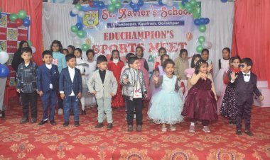 सेंट ज़ेवियर्स स्कूल पांडेयपार में ‘एडु चैंपियंस मीट’ का भव्य समापन, खेल, संस्कार और संस्कृति के संगम ने रचा प्रेरणा का इतिहास