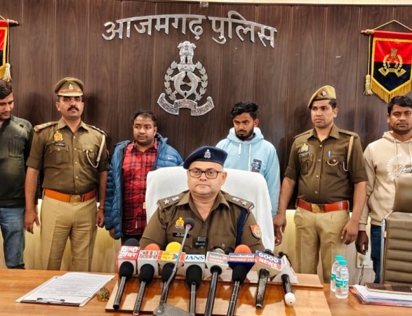 फर्जी PM KISAN ऐप का ‘साइबर जाल’ ध्वस्त — आज़मगढ़ पुलिस की बड़ी कार्रवाई, अंतर्राज्यीय साइबर गैंग के 2 ठग गिरफ्तार, ₹7.77 लाख की ठगी उजागर; ₹17.50 लाख बैंक राशि फ्रीज़