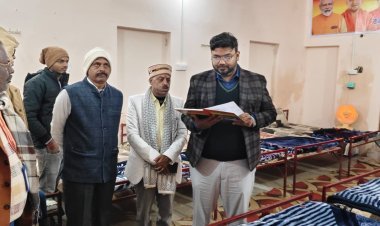 रैनबसेरा निरीक्षण में उपजिलाधिकारी संतुष्ट, यात्रियों की सुविधा हेतु साइनबोर्ड लगाने का दिया निर्देश