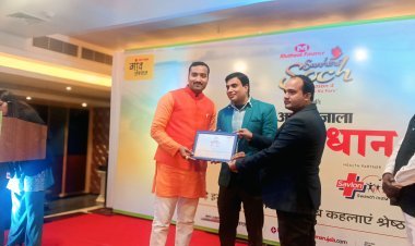 अमर उजाला श्रेष्ठ प्रधान अवार्ड से सम्मानित हुए ग्राम प्रधान संदीप मोदनवाल