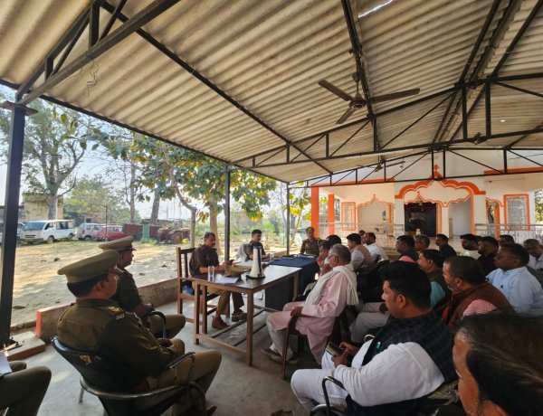 अंजूल चतुर्वेदी, थानाध्यक्ष गगहा, एवं अनुज कुमार सिंह बांसगांव क्षेत्राधिकार महोदय का होली पर सख्त संदेश