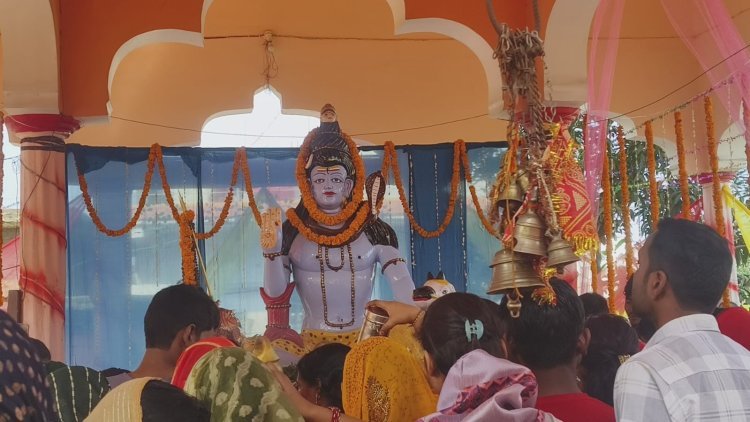 नत्थूपुर में गूंजा “हर-हर महादेव”: 11 दिवसीय श्री रुद्र महायज्ञ का भव्य शुभारंभ, क्षेत्र हुआ शिवमय