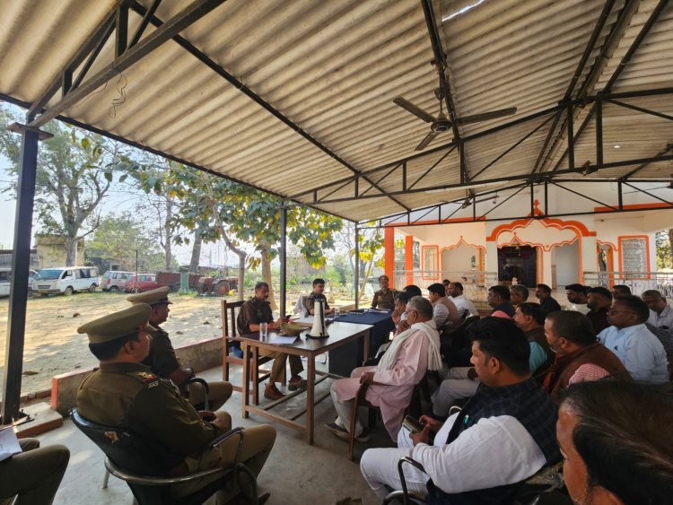 अंजूल चतुर्वेदी, थानाध्यक्ष गगहा, एवं अनुज कुमार सिंह बांसगांव क्षेत्राधिकार महोदय का होली पर सख्त संदेश