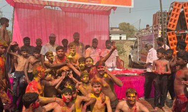 ग्राम करवल मझगाँवा में होली महोत्सव: एकता और उल्लास का भव्य संगम