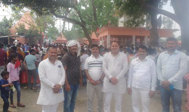 आस्था का महाकुंभ: बुढऊ बाबा मंदिर में प्रतिमा स्थापना, सात दिवसीय श्रीमद्भागवत कथा और भव्य भंडारे से गूंजा देवरांचल