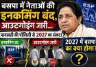 इनकमिंग ठप, आउटगोइंग तेज — बसपा में बढ़ती टूट-फूट से 2027 की राह मुश्किल, क्या बदलेंगी Mayawati अपनी रणनीति?